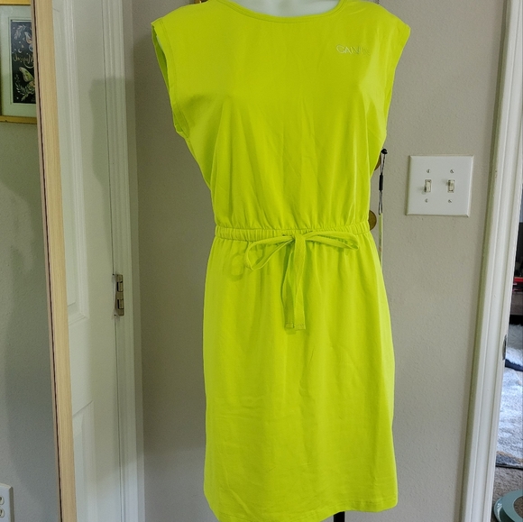 slim fit dress slacks Prosperina Mercedes Green Cotton Ruffle Belted Mini Dress